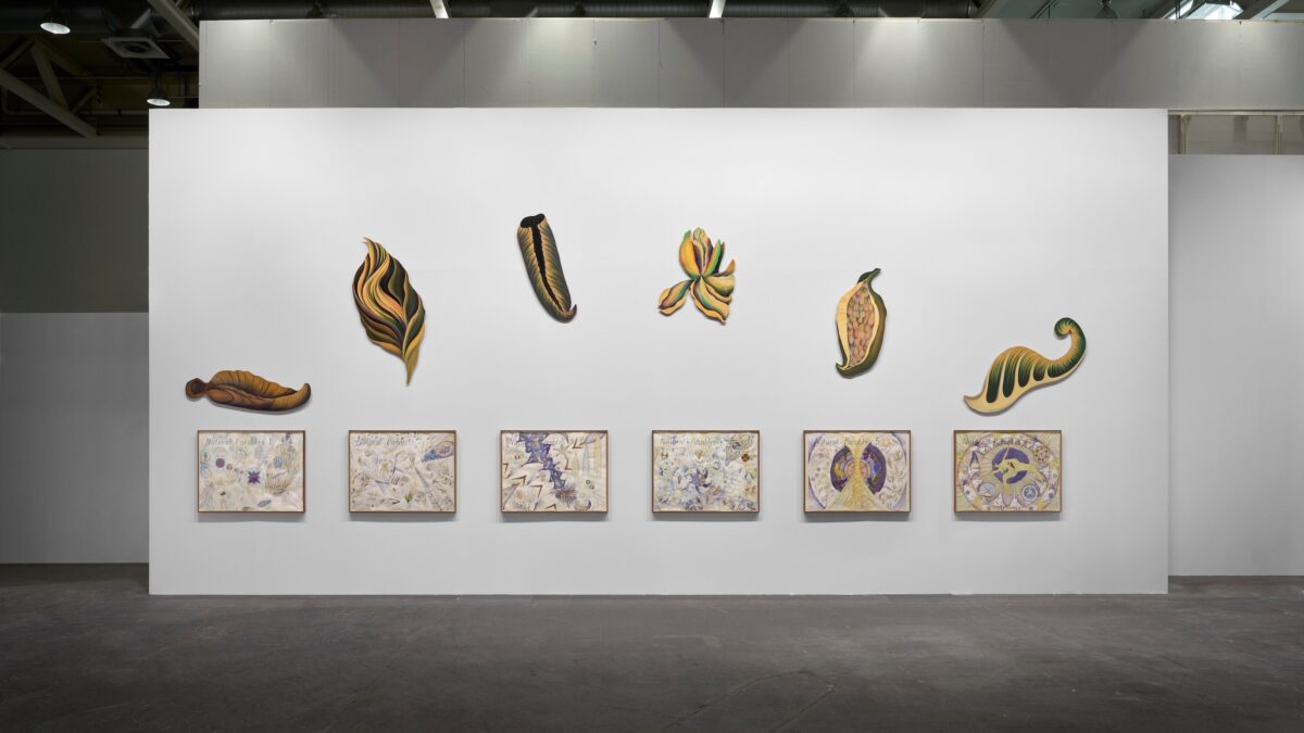 This image illustrates the link to the exhibition titled Art Basel Unlimited: Faith Wilding
