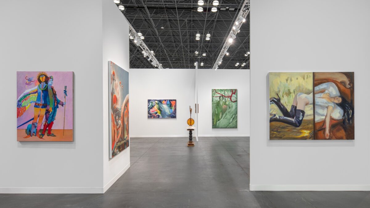 This image illustrates the link to the exhibition titled The Armory Show